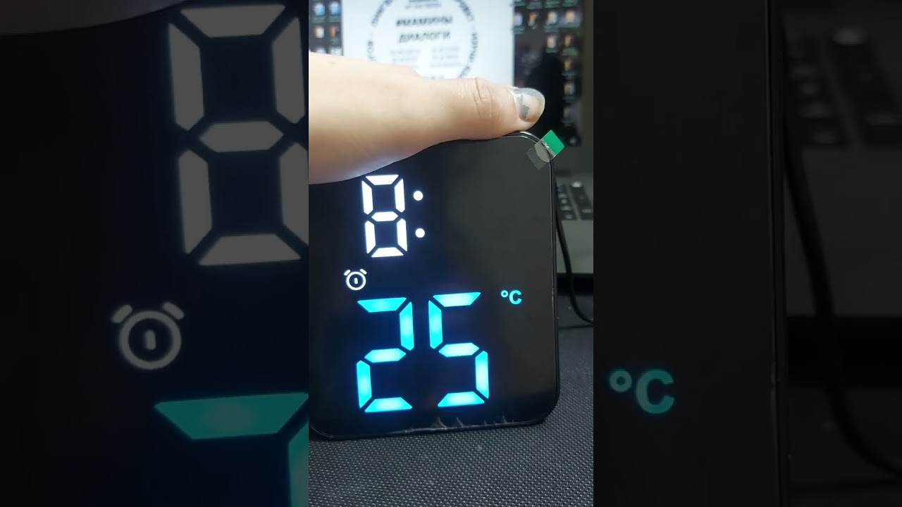 Обзор Часы будильник GH8015 Led Clock