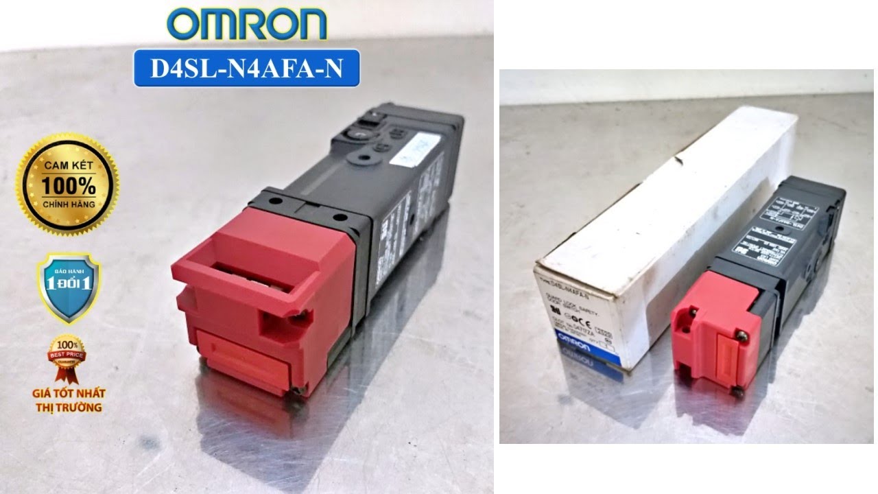 Công tắc an toàn D4SL-N4AFA-N Omron, công tắc xoay có khóa