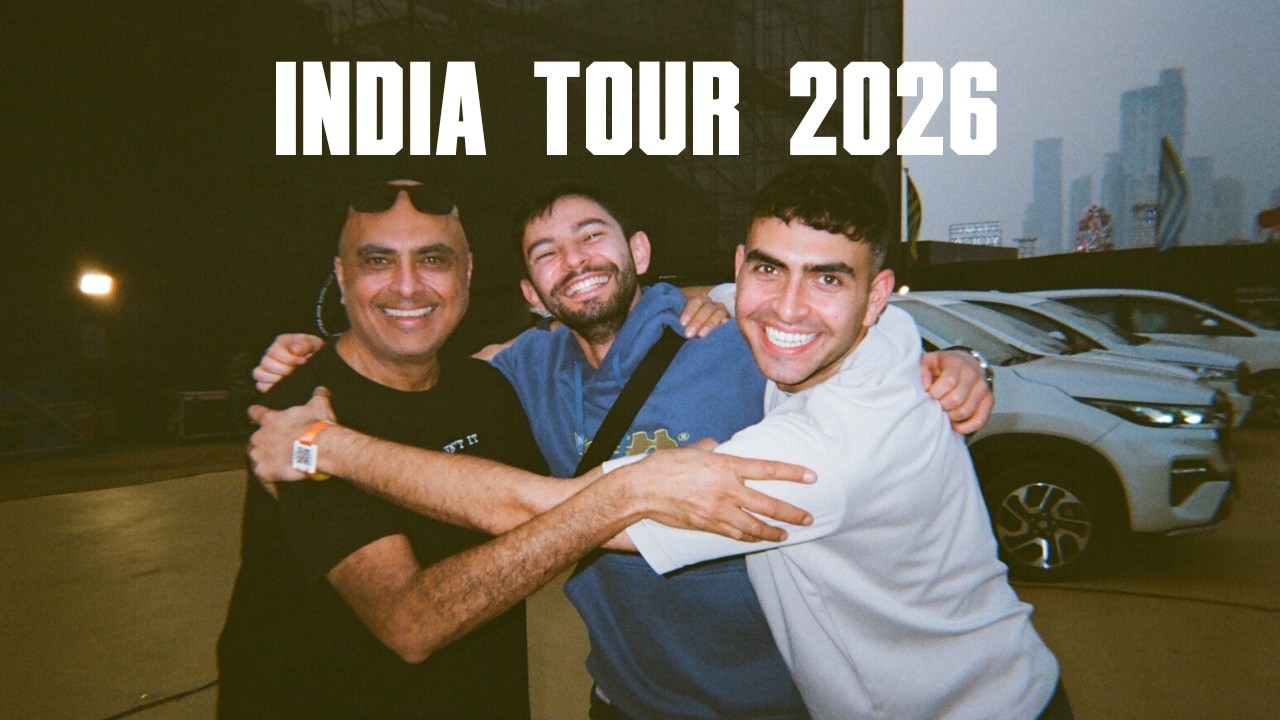 Sammy Virji Tour Diary - India 2026