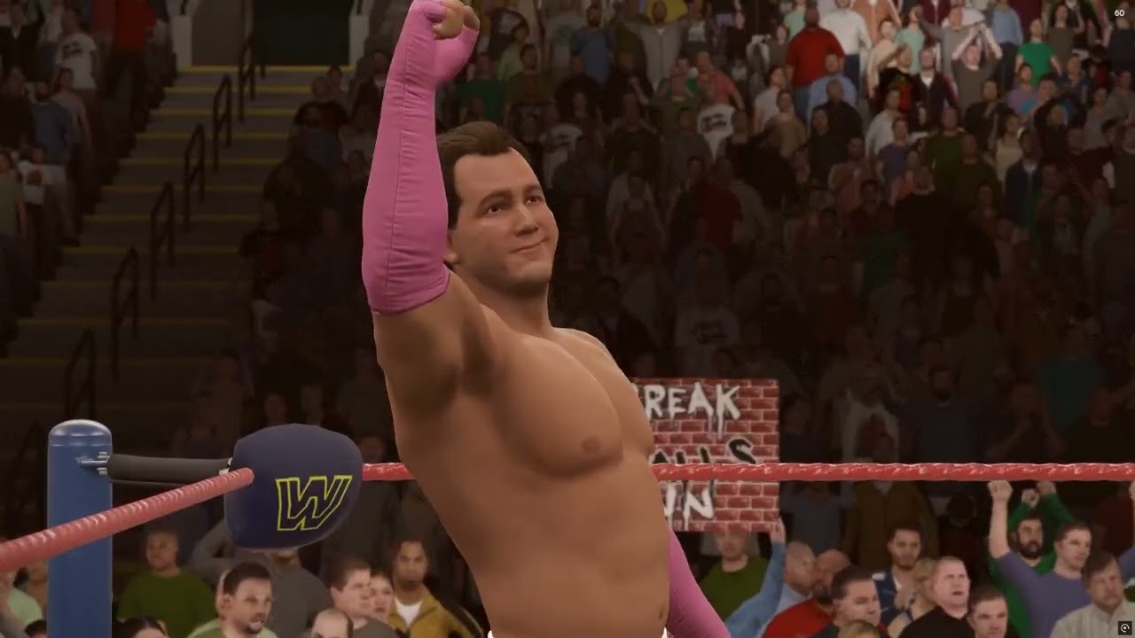 Chris Jericho vs Brutus Beefcake WWE 2K17