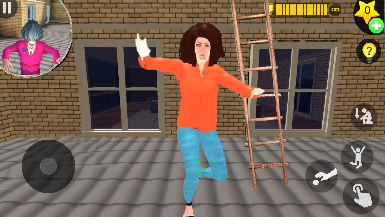Scary Teacher 3D ( Mod menu) - Troll miss T every day , gameplay android/ ios