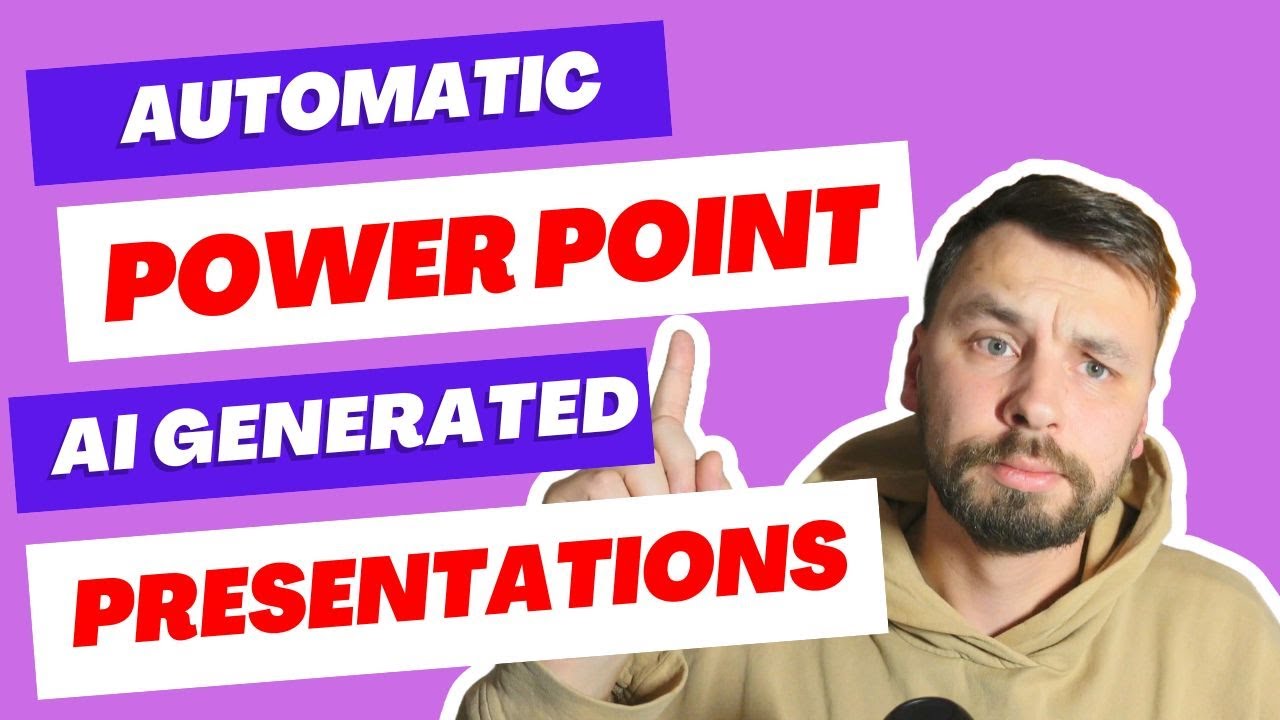 Создайте автоматические презентации PowerPoint с помощью ИИ 🚀