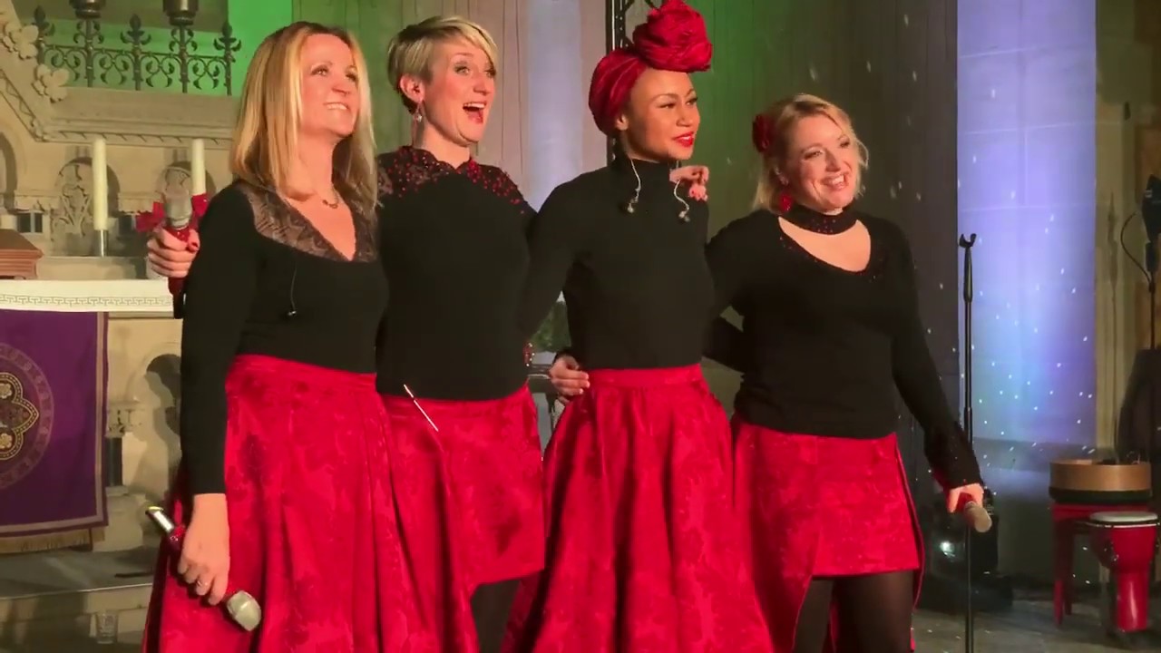 O Tannenbaum / oh Christmas tree Medley of a German A-Cappella Girl-Band in Dresden