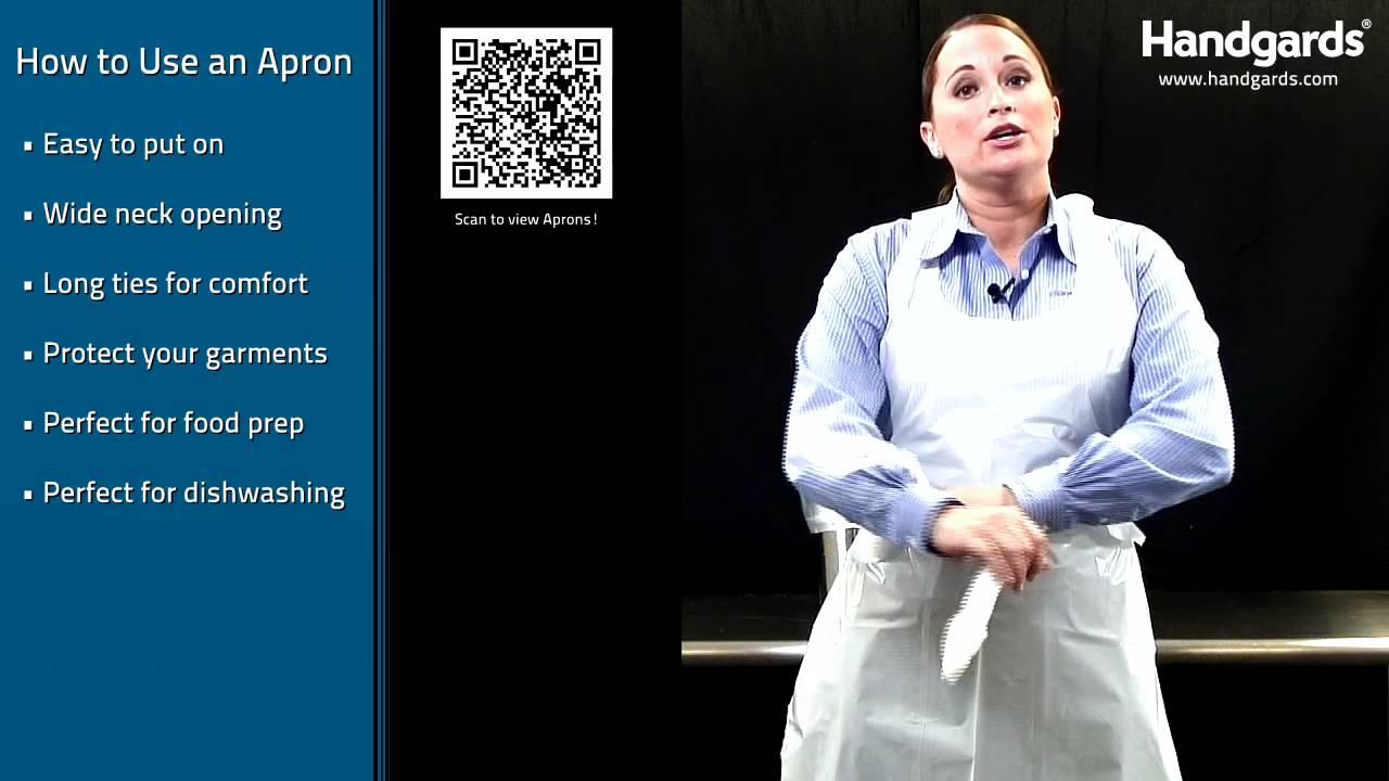 How to use Handgards&reg; Disposable Aprons