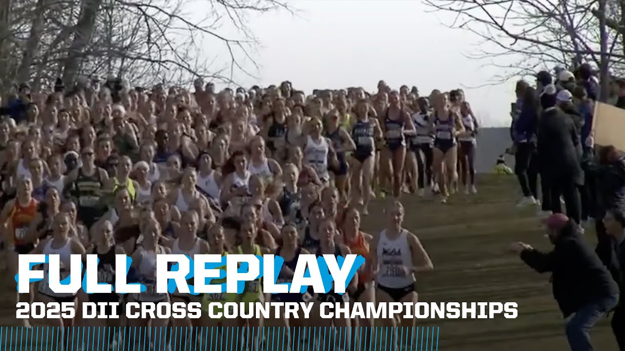 2025 NCAA DII men's and women's cross country championships | FULL RACE