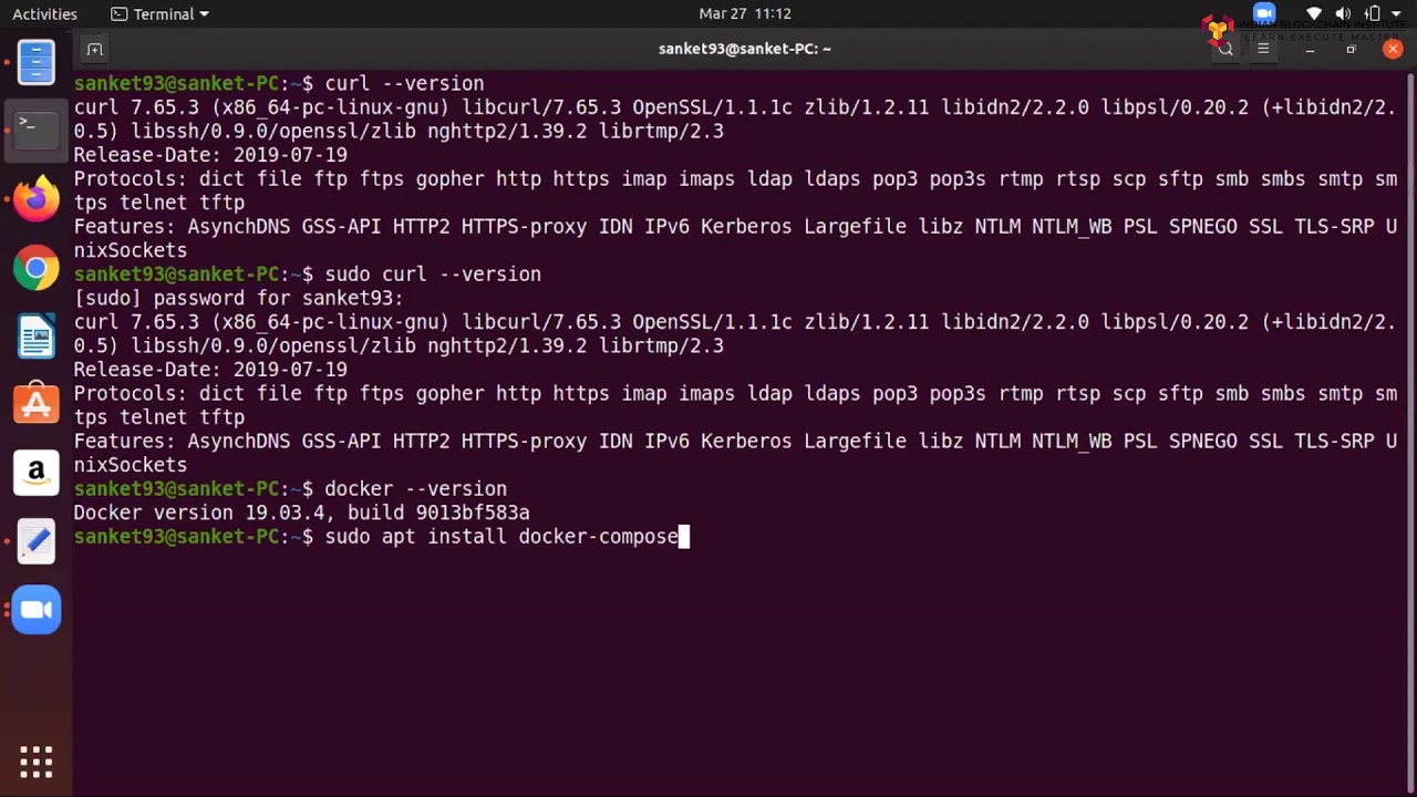 Complete Hyperledger Fabric Network Setup & Installation by Sanket Raiturkar | Blockchain Institute
