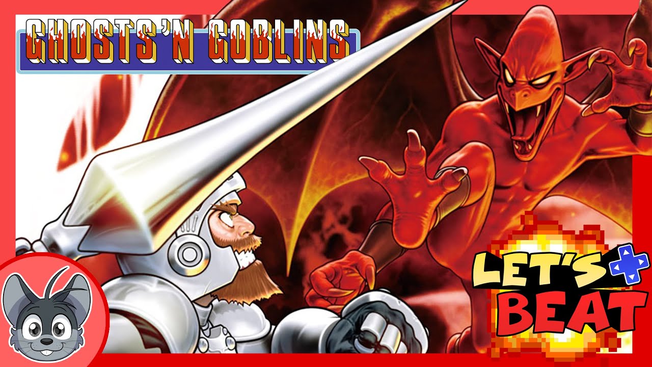 This Is SO HARD! | LET'S BEAT! Ghosts 'n Goblins (NES) | Squirrelman Plays