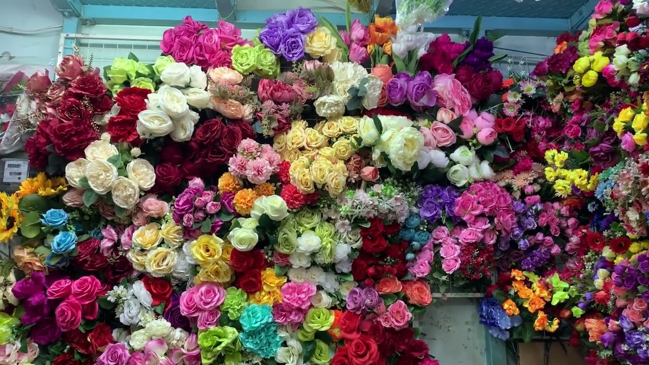 BELANJA BUNGA SINTETIS DI PUSAT GROSIR SURABAYA