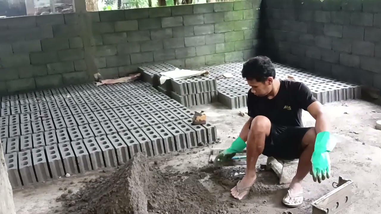 Pabrik batako UMKM tumbuh pemberdayaan pekerja Masyarakat sekitar, Cintailah prodok sendiri.