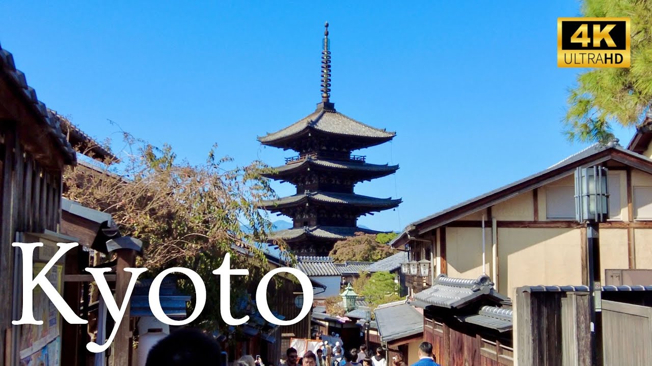 🇯🇵 Walking Around Kyoto, Japan's ANCIENT CAPITAL | Walking Tour Video 4K Japan Trip