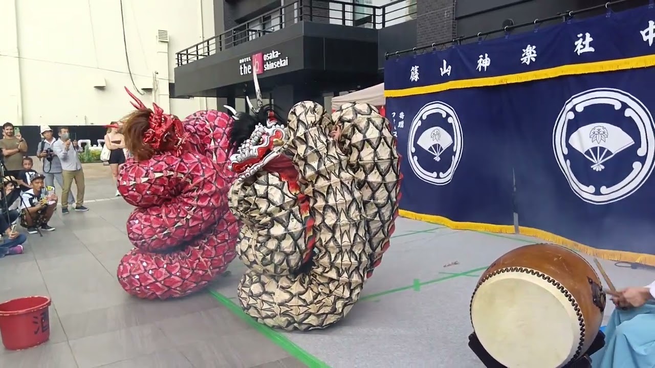 石見神楽「八岐大蛇」（オロチ登場から）