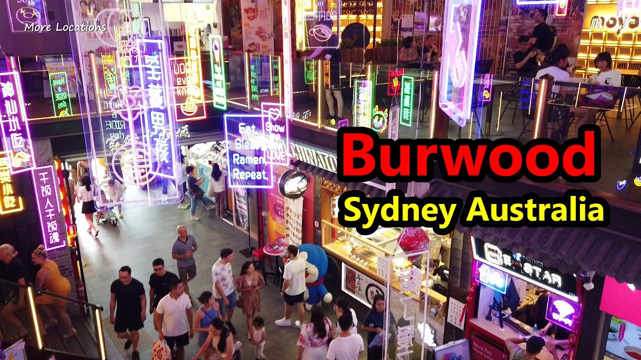 BURWOOD CHINATOWN + Exploring BURWOOD Town Centre | Burwood Sydney AUSTRALIA