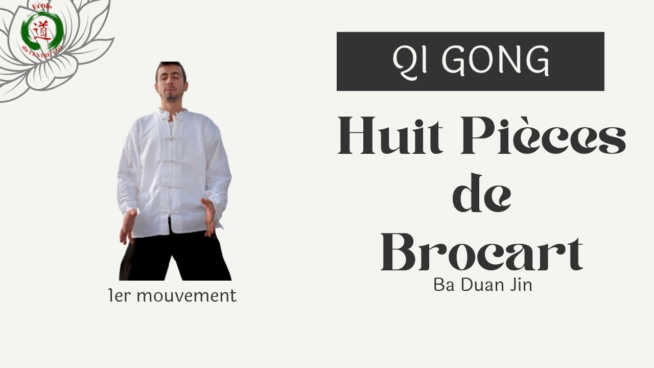 Huit Pièces de Brocart QI GONG☯️ 1er exercice, 20 min #qigong #baduanjin #qigongexpert #formation