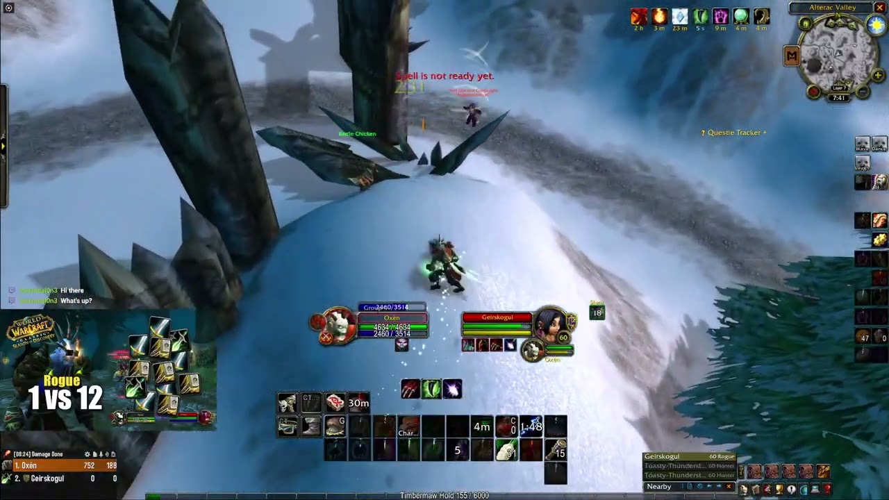 Journey to rank 14 Feral Druid