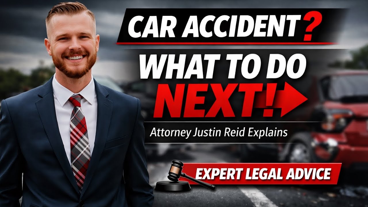 Navigating Personal Injury Law: Insights from Attorney Justin Reid - What to Do After a Car Accident