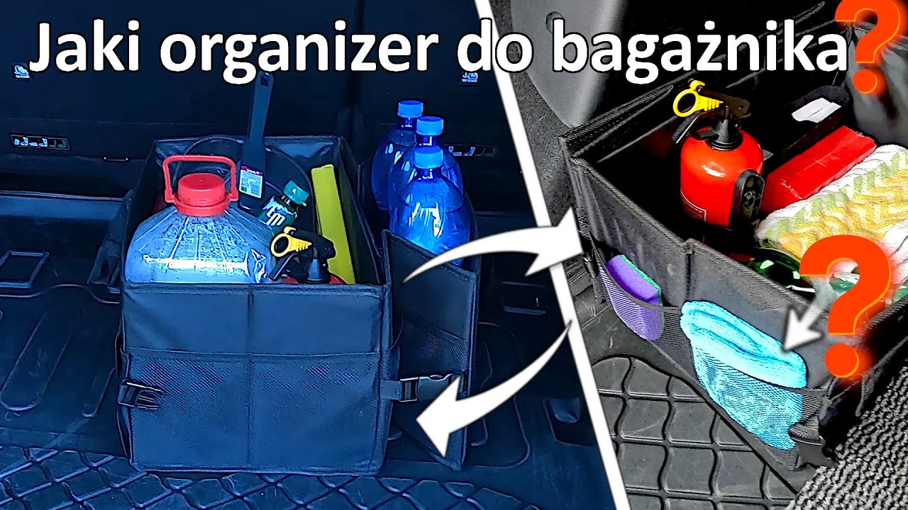 Organizer do bagażnika - Czyli graty do samochodu i na wyjazdy