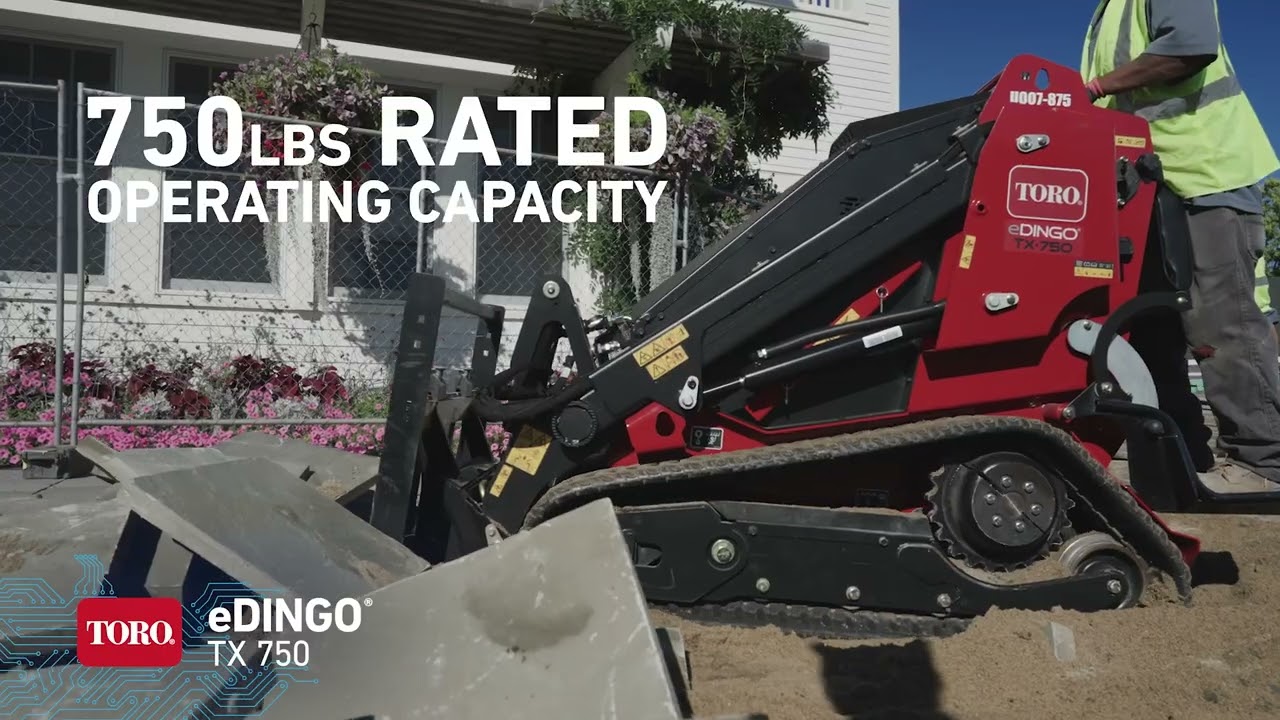 NEW! eDingo TX 750 wide track and Ultra Buggy e2500-TS swivel