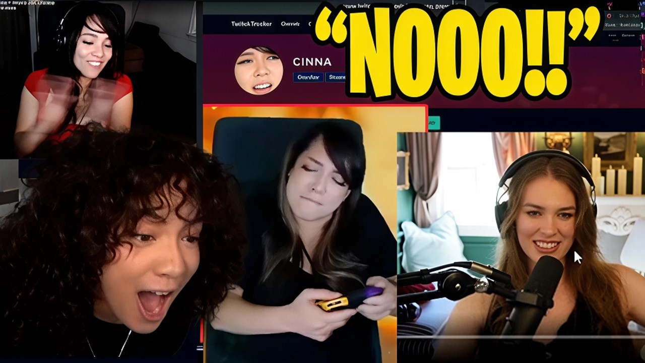 Cinna Loses It Watching QTCinderella React to Her Old Cringe Moments