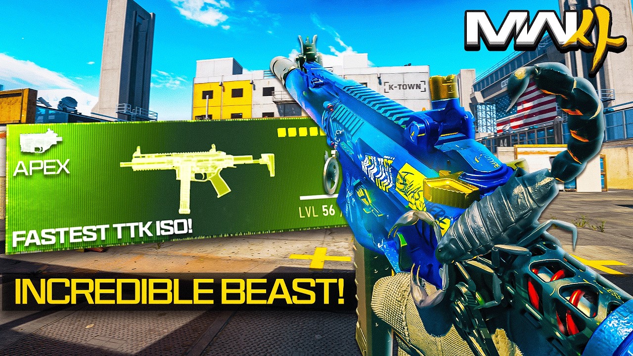 the ISO NIGHTSHADE is SPECTACULAR in MODERN WARFARE 4! 🐐 (Best ISO Class Setup Loadout Meta MW4)