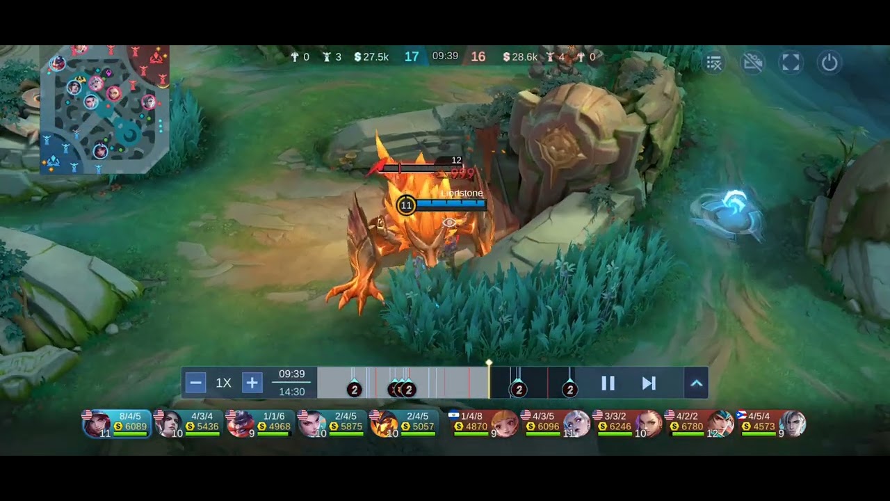 Mobile legends MLBB Natalia vs Aamon and Eudora