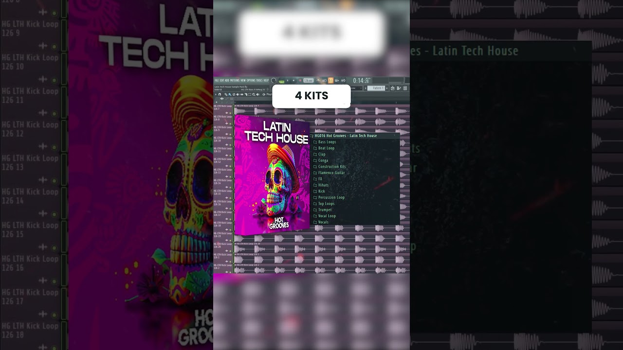 Latin Tech House Sampel PAck Out now  #producer  #shorts #musicproducer