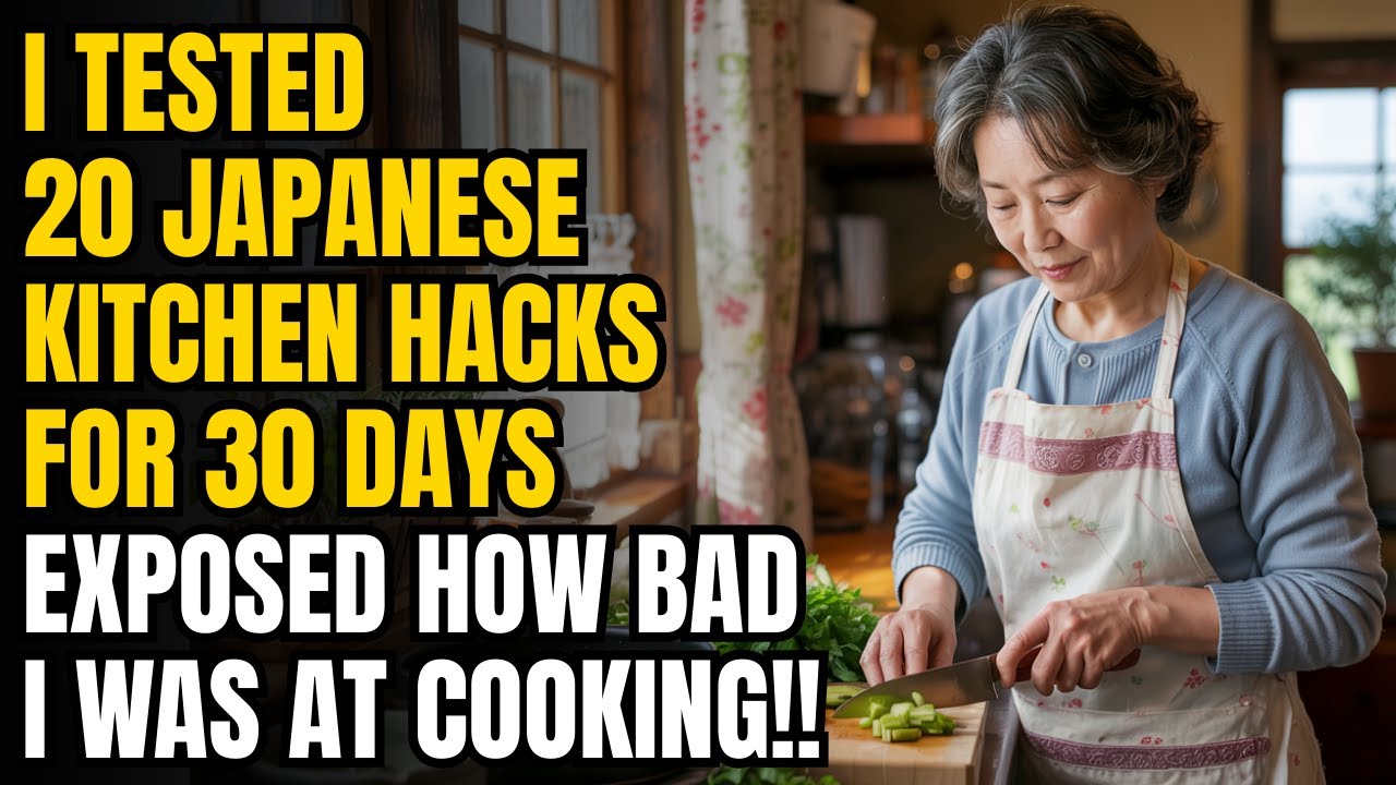 I Tested 20 Japanese Kitchen Hacks for 30 Days - Exposed How BAD I Was at Cooking