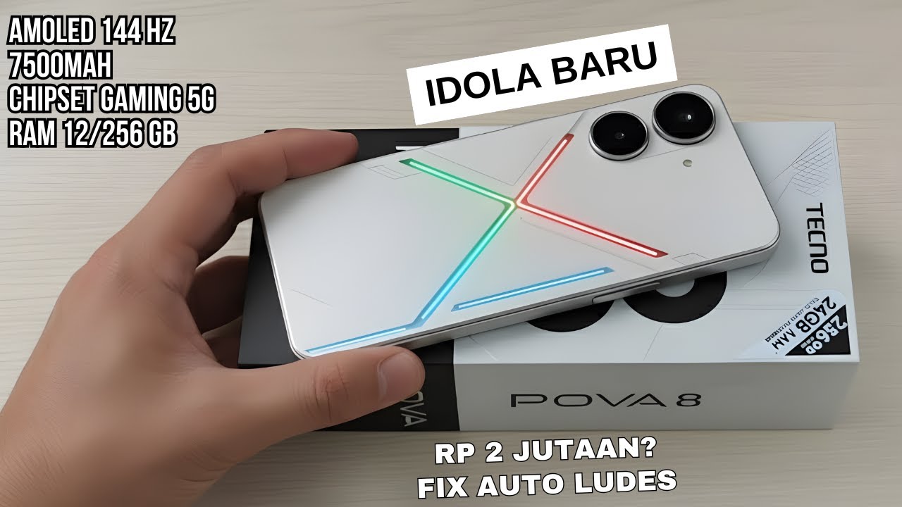 INI SIH TERLALU GILA‼️TECNO POVA 8 DATANG BAWA KEJUTAN BESAR