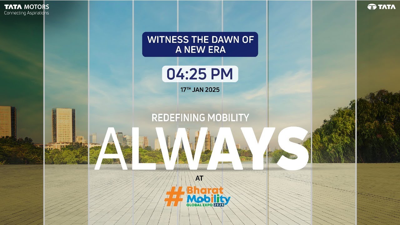 Tata Motors Commercial Vehicles LIVE at Bharat Mobility Global Expo 2025 | See you on 17th Jan 2025