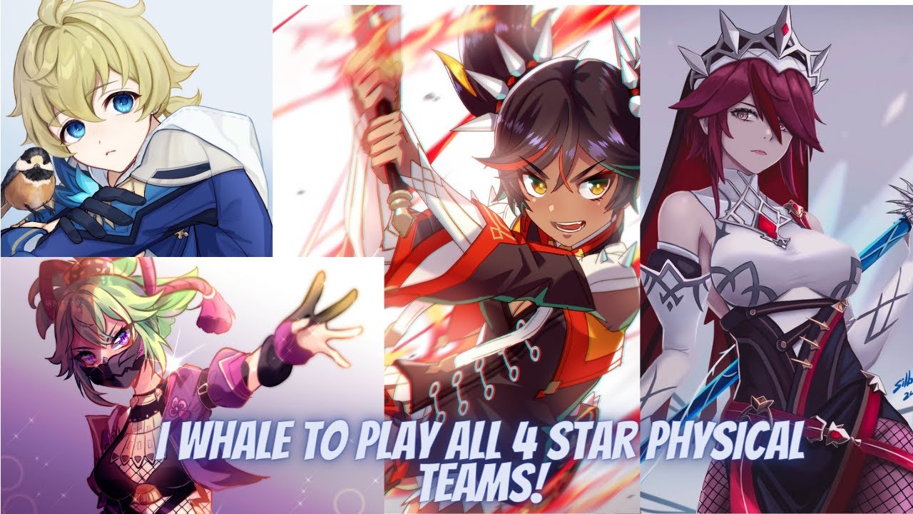 Xinyan and Rosaria, duo physical carry 
