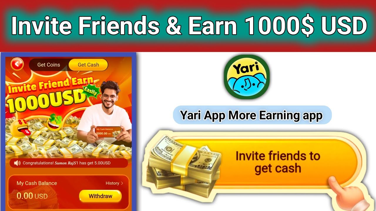 Yari App का असली चेहरा खुल गया | Invite करके इतना पैसा 😳 | yari app cash withdrawal 