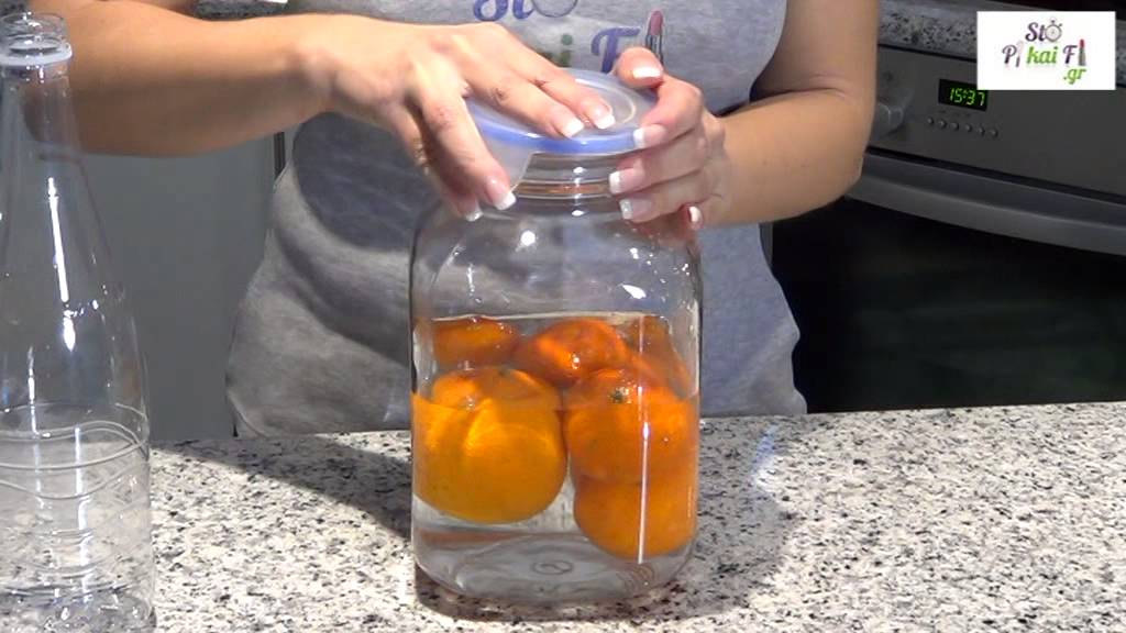 Λικέρ μανταρινιού - Mandarin liqueur - StoPikaiFi.gr