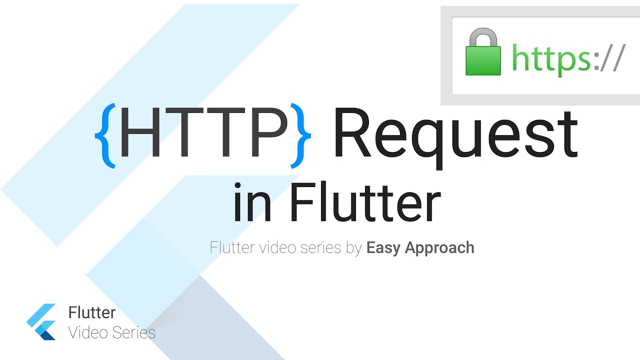 HTTP request and API calling in Flutter, flutter video tutorial in English, part 32