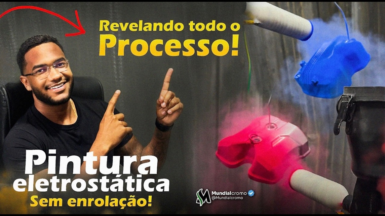 Tudo que você precisa saber sobre Pintura Eletrostática antes de começar! Sem enrolação.