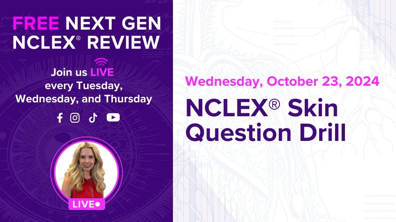 NCLEX® Skin Question Drill