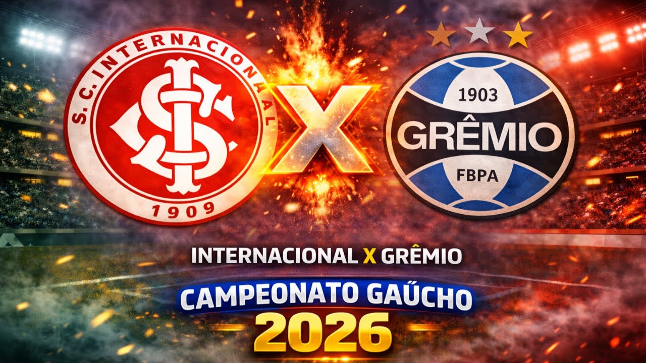 Internacional x Grêmio – Quem Vence? | Campeonato Gaúcho 2026 (Simulação)