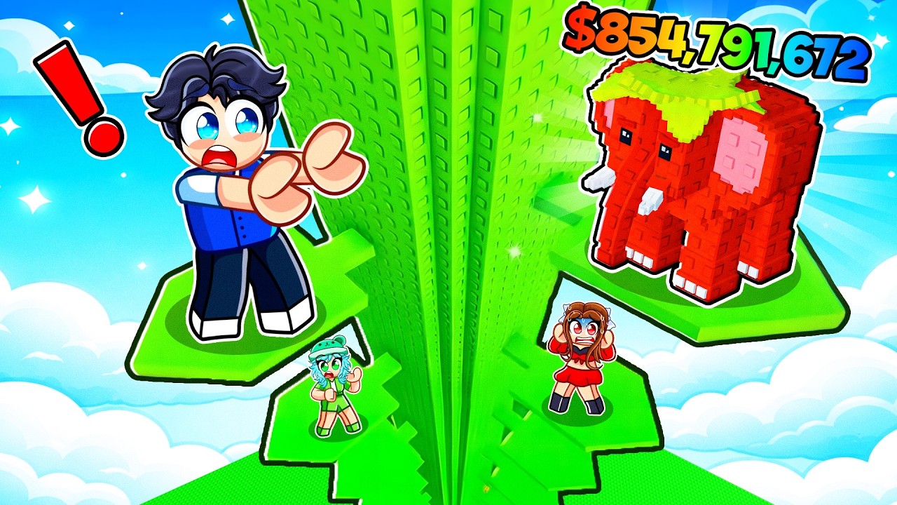 I Spent $756,865 In Grow Beanstalk For Brainrots In Roblox...!
