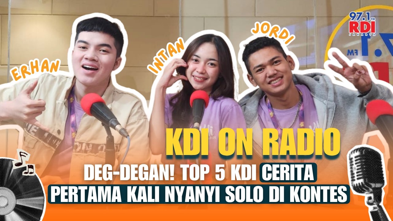Top 5 KDI Cerita Momen Pertama Nyanyi Solo di Kontes KDI