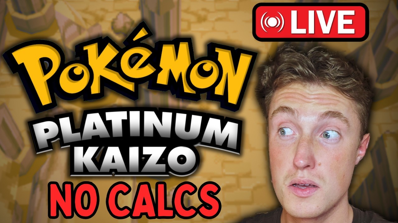 🔶IT'S FINALLY HERE - PLATINUM KAIZO NUZLOCKE (No Calcs)🔶