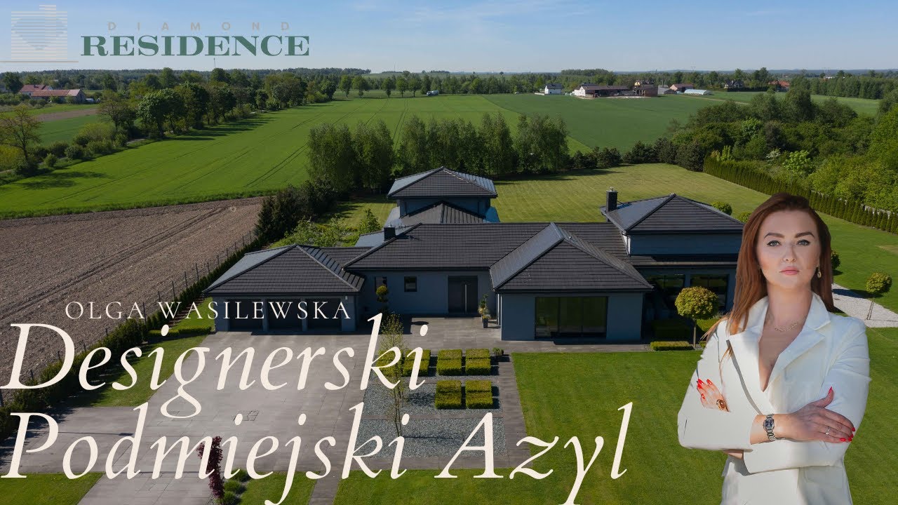 DESIGNERSKI podmiejski AZYL | 375 m2