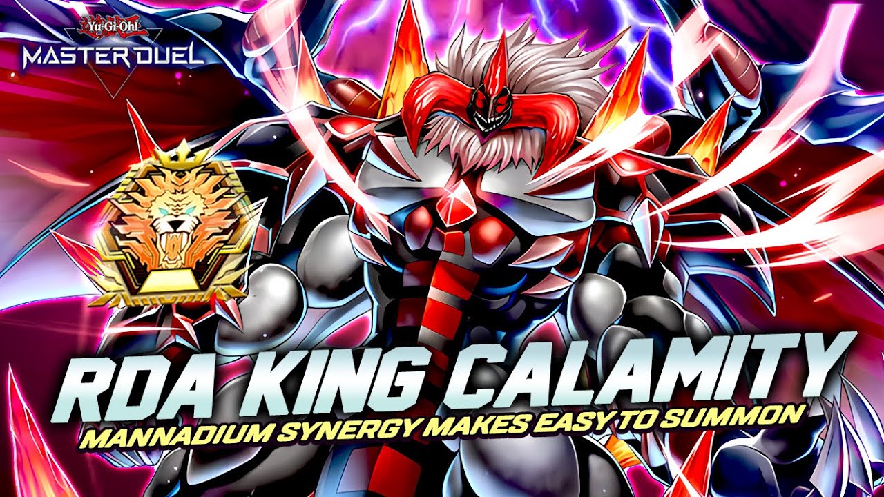HOT RED DRAGON ARCHFIEND KING CALAMITY BROKE MASTER DUEL - ft MANNADIUM - MASTER 1 POST!