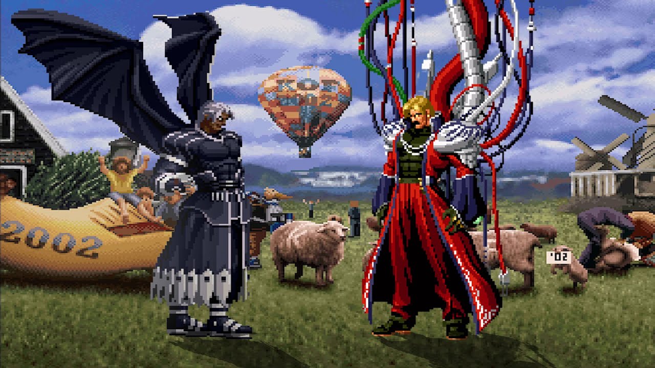 [KOF Mugen] Boss Zero Team vs Boss Rugal Team