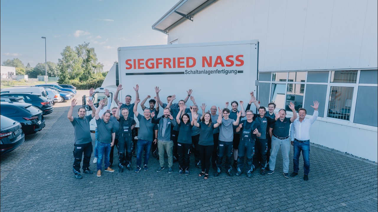 Arbeiten bei der SIEGFRIED NASS Schaltanlagenfertigung ⚡
