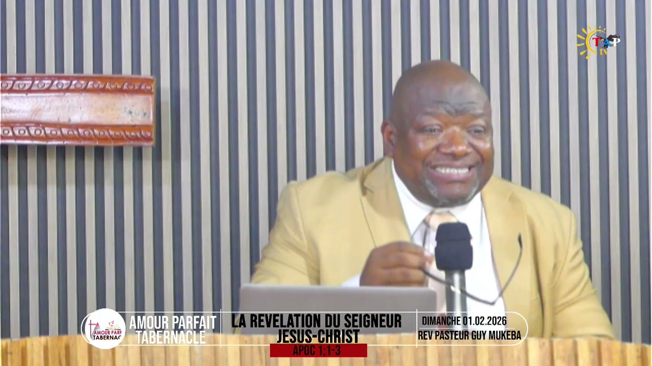 LA RÉVÉLATION DU SEIGNEUR JÉSUS-CHRIST / PAST GUY MUKEBA / DIM 01.02.26