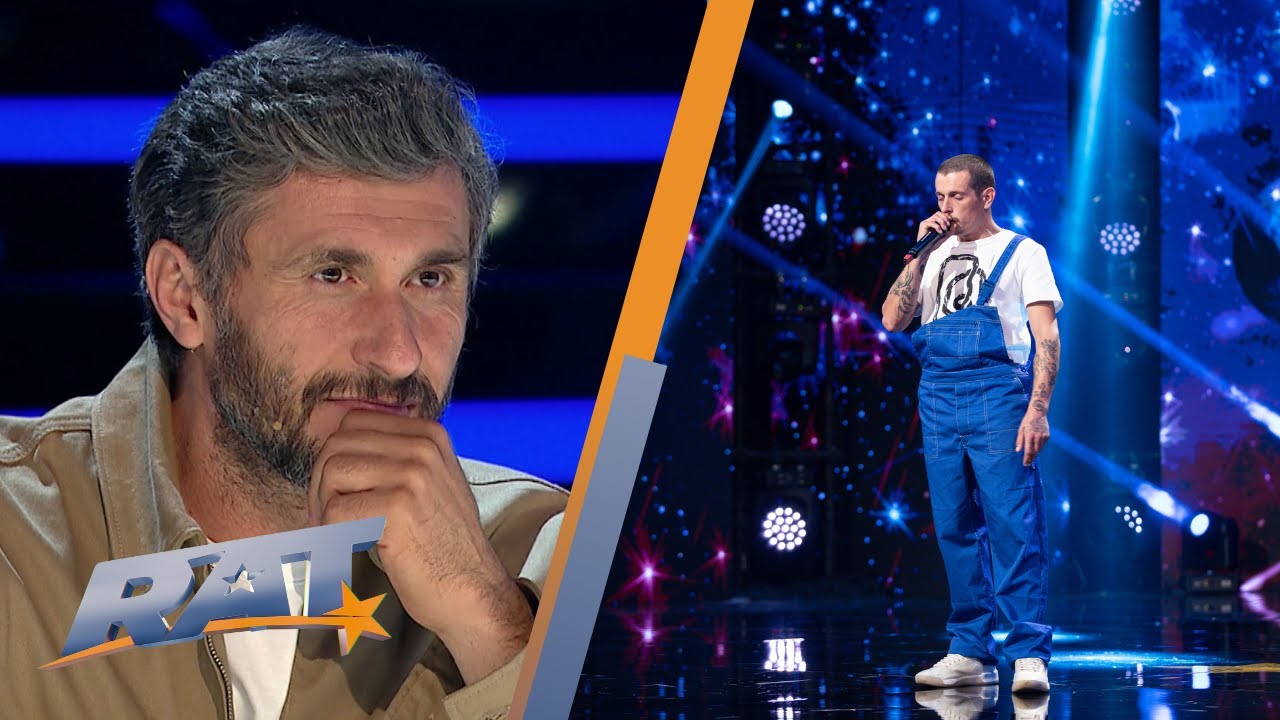GRG a adus lacrimi în ochii publicului după ce și-a spus povestea în rime | Românii Au Talent S14