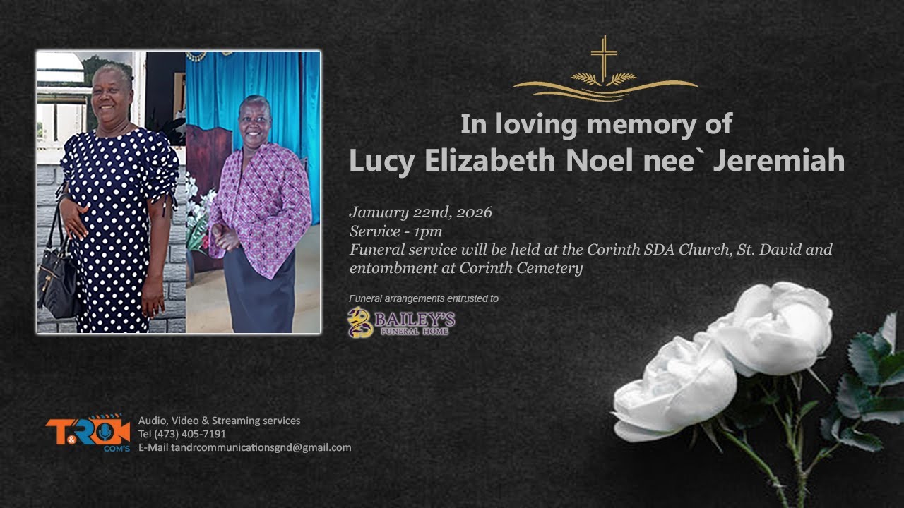 Celebrating the life of: Lucy Elizabeth Noel nee Jeremiah