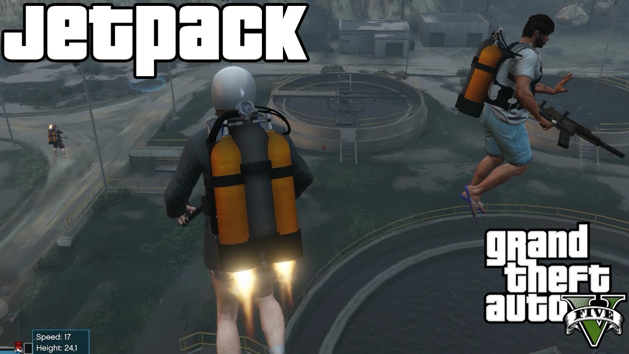 JETPACK POTTER! GTA V PC en Español - GOTH