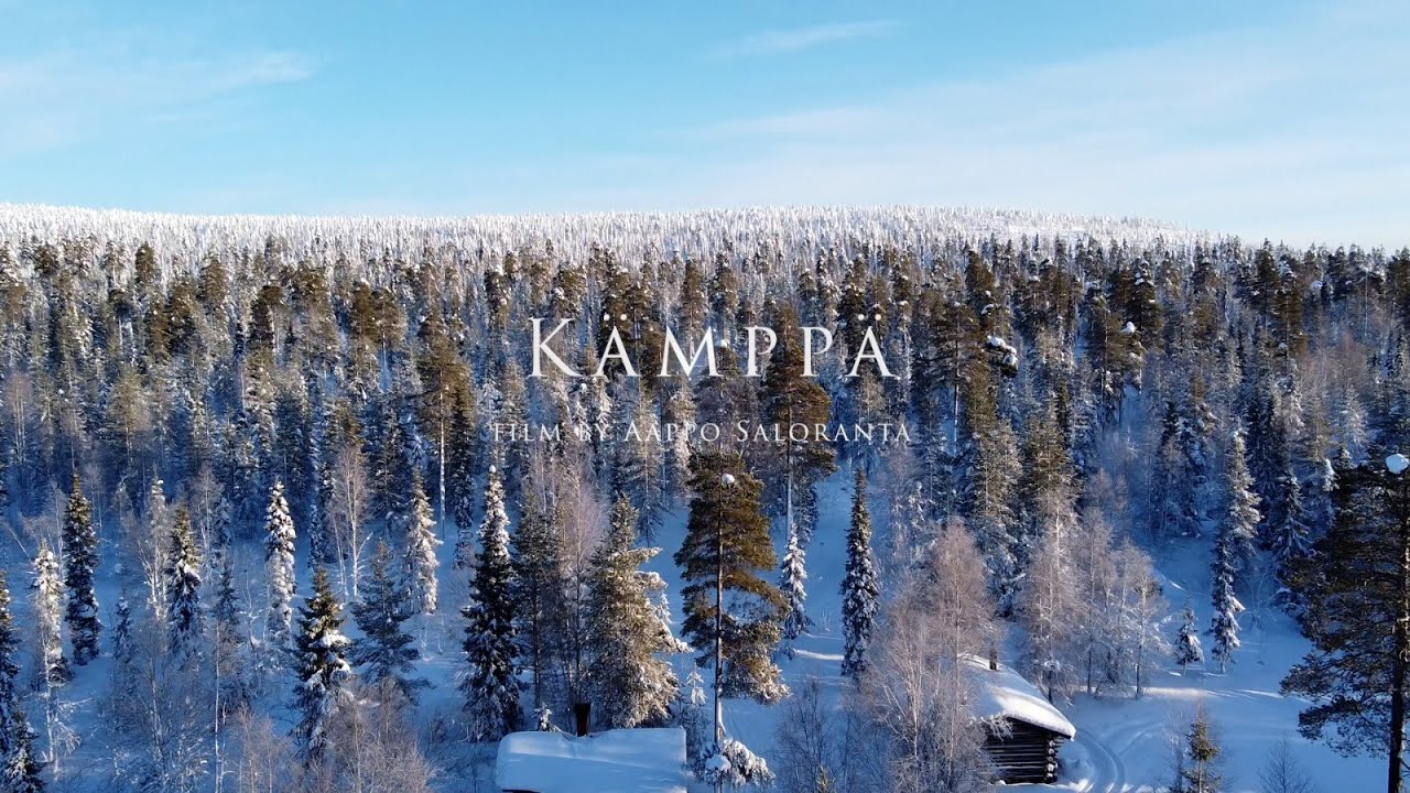 Kämppä - Vapaalaskuseikkailu Pyhä-Luoston kansallispuistossa