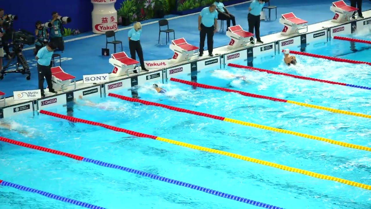 MS SINGAPORE 2025 | Krist&yacute;na Horsk&aacute; 100 m prsa #swimming #swim #plav&aacute;n&iacute;