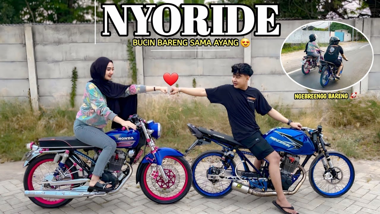 NYORE BUCIN MOTORAN WITH AYANG ❤️ || CB DEWARANS x TIGER PANGERAN COMEBACK ‼️