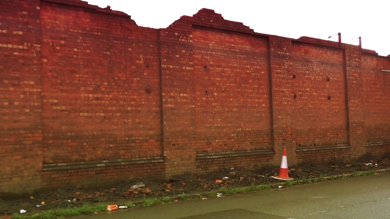 End of Crewe's Historic Wall